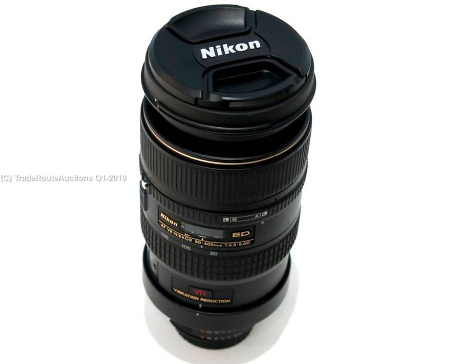 Nikon 80-400mm f4.5-5.6D ED AF VR Zoom Lens for Nikon Digital SLR Cameras