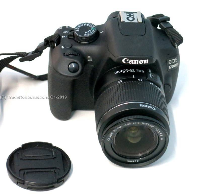 Canon EOS 1200D DSLR Camera BODY 18.1 MP HDMI with Canon 18-55mm LENS Professional KIT