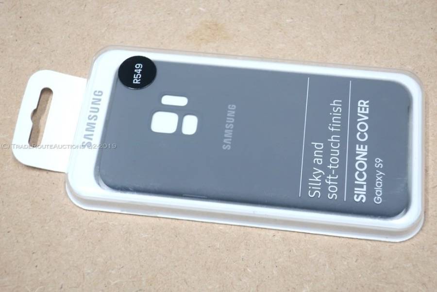 Samsung Galaxy S9 - Silicone cover (EF-PG960) - EF-PG960TJEGWW (GREY)