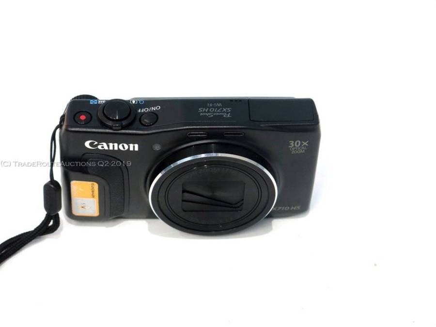 Boxed - Canon SX710 Ultra Zoom Digital Camera Black 20.3MP | WIFI | 30X OPTICAL ZOOM
