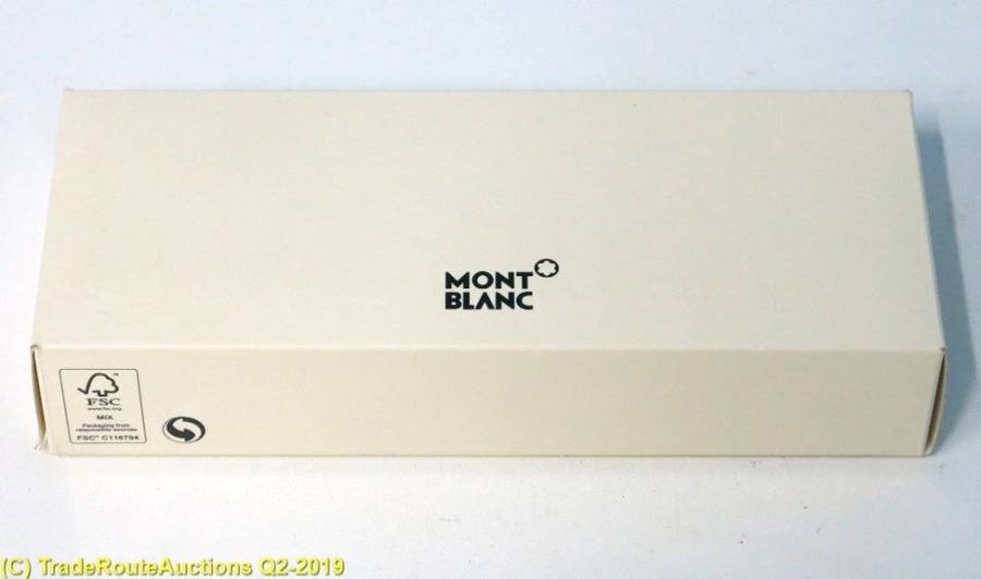 Boxed - Montblanc StarWalker Midnight Black Ballpoint Pen with papers