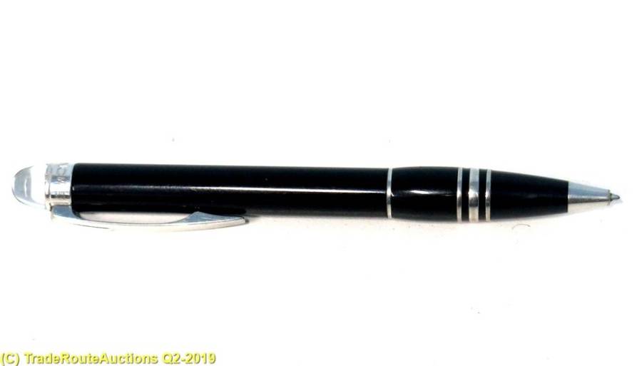 Boxed - Montblanc StarWalker Midnight Black Ballpoint Pen with papers