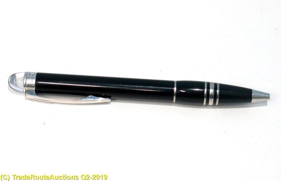 Boxed - Montblanc StarWalker Midnight Black Ballpoint Pen with papers