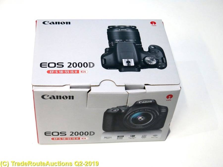 Boxed - Canon 2000D DSLR Lens Kit - with Canon 18-55 Lens