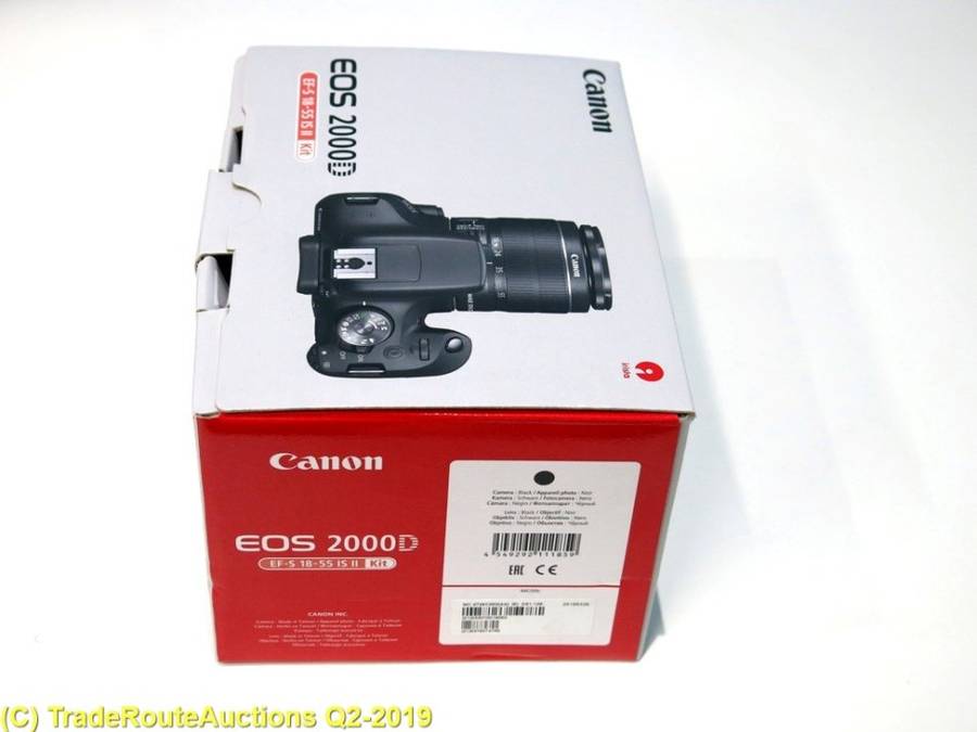 Boxed - Canon 2000D DSLR Lens Kit - with Canon 18-55 Lens