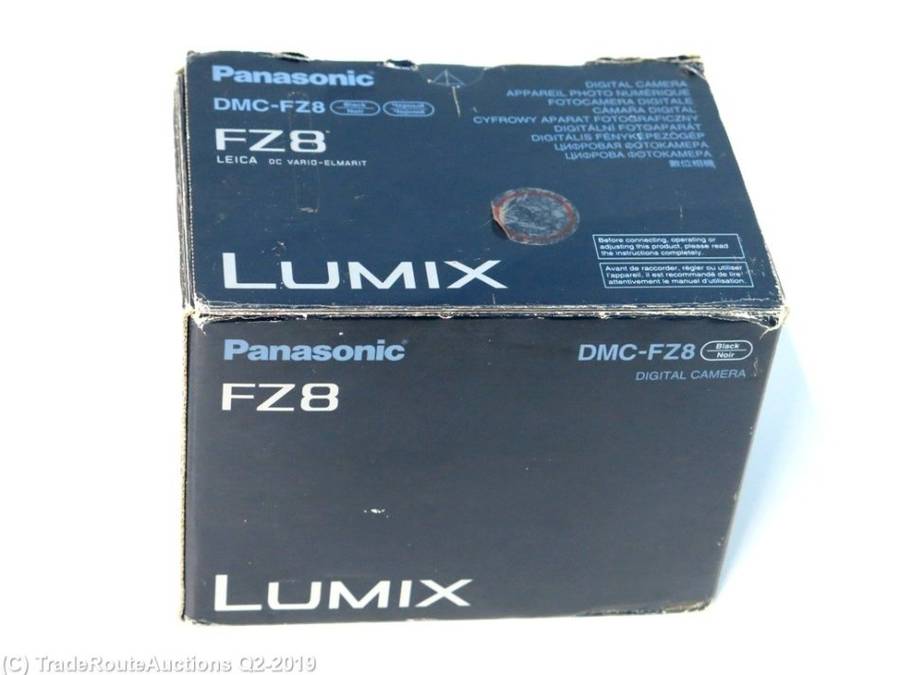 Panasonic Lumix DMC-FZ8K 7.2MP Digital Camera with (Leica) 12x Optical Image Stabilized Zoom