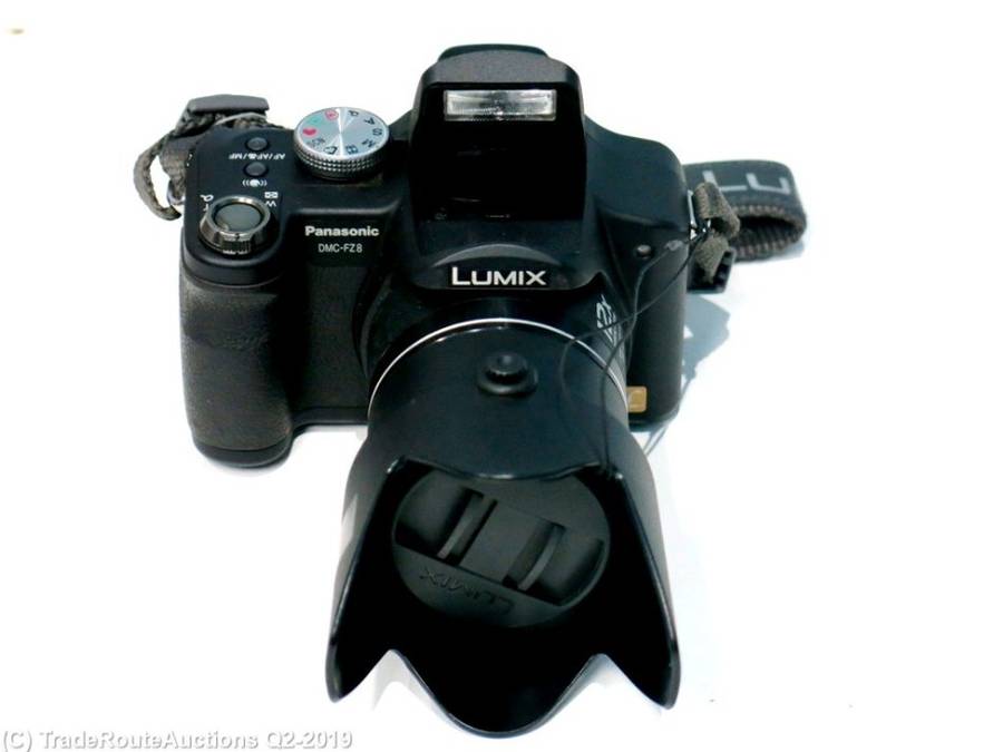 Panasonic Lumix DMC-FZ8K 7.2MP Digital Camera with (Leica) 12x Optical Image Stabilized Zoom