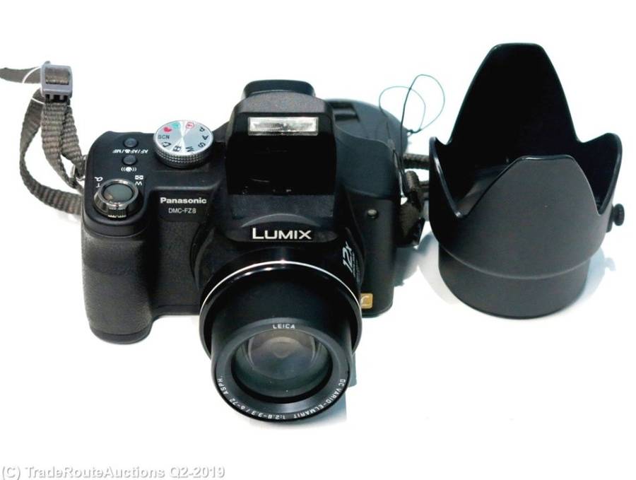 Panasonic Lumix DMC-FZ8K 7.2MP Digital Camera with (Leica) 12x Optical Image Stabilized Zoom