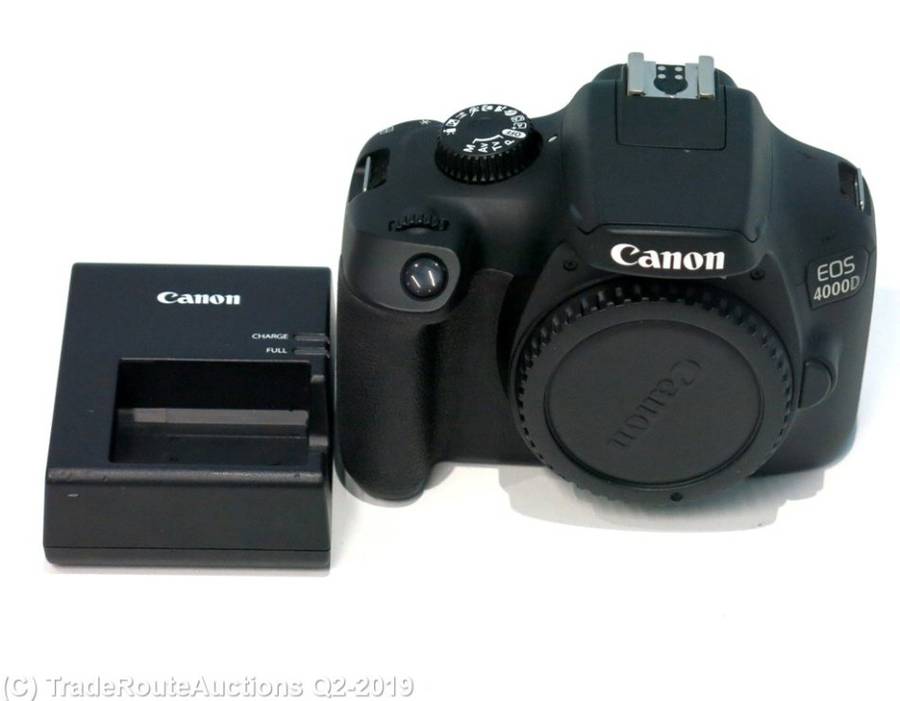 Canon 4000D DSLR Camera Body Only - 18.0 Megapixels