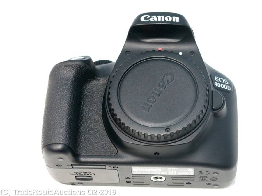 Canon 4000D DSLR Camera Body Only - 18.0 Megapixels