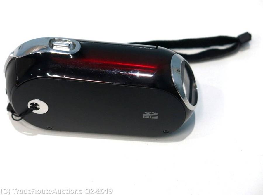 Samsung SMX-C10 Touch of Color Camcorder with 10x Optical Zoom (Red)