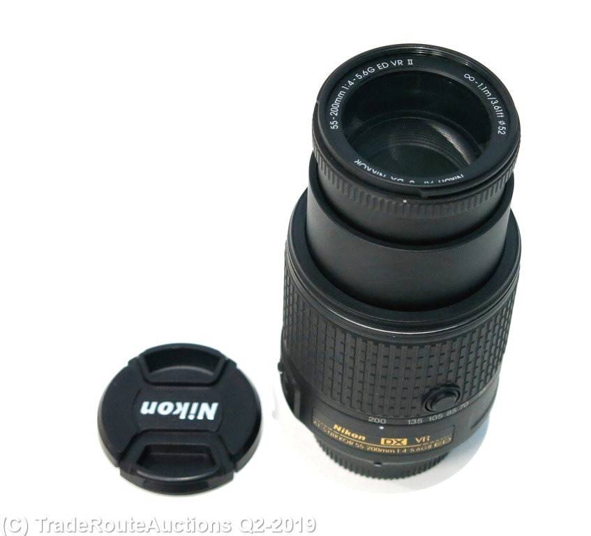 Nikon AF-S DX NIKKOR 55-200mm f/4-5.6G ED VR II LENS For Nikon DSLR Cameras