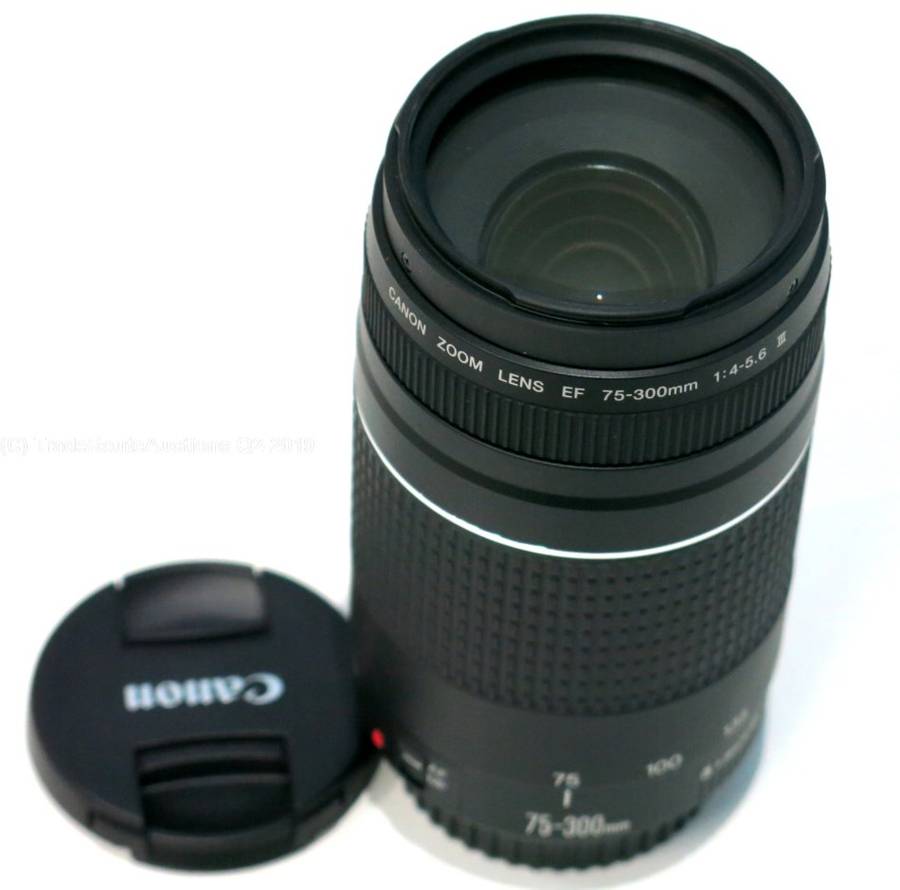 CANON EF 75-300MM 4-5.6 MARK III TELEPHOTO ZOOM LENS for 600D, 650D, 700D, 750D 1200D 1300D Etc