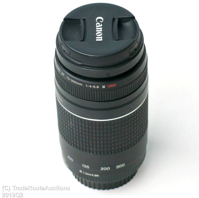 CANON EF 75-300MM III USM Zoom Lens Canon Cameras