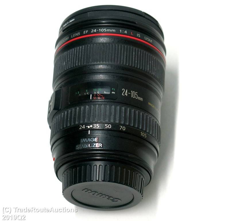 CANON EF 24-105mm F4L IS USM IMAGE STABILIZER ULTRASONIC ZOOM Lens for CANON Digital SLR Cameras