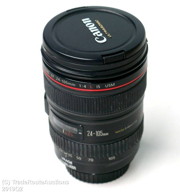 CANON EF 24-105mm F4L IS USM IMAGE STABILIZER ULTRASONIC ZOOM Lens for CANON Digital SLR Cameras