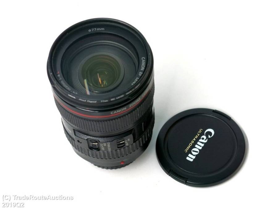 CANON EF 24-105mm F4L IS USM IMAGE STABILIZER ULTRASONIC ZOOM Lens for CANON Digital SLR Cameras