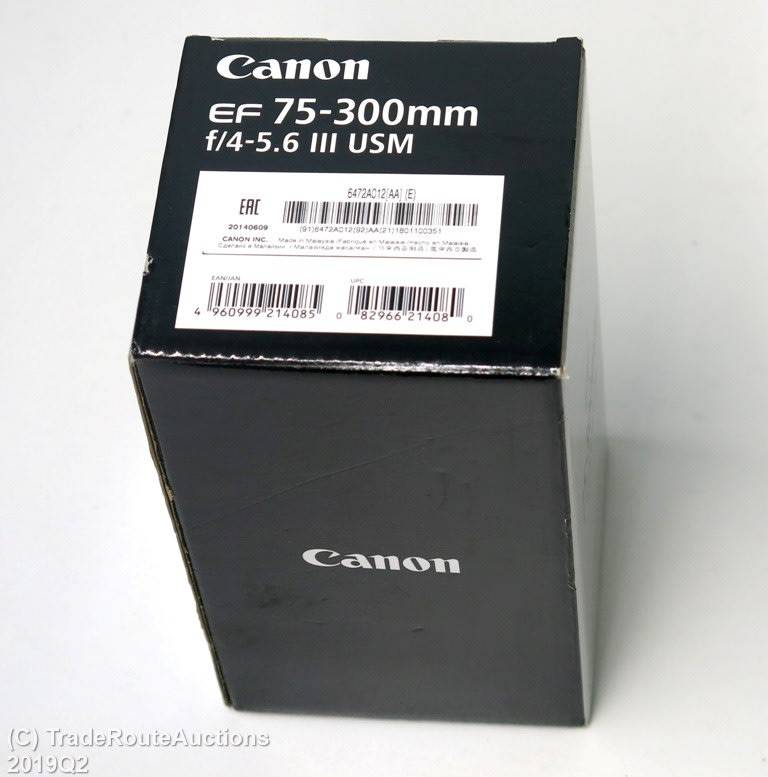 CANON EF 75-300MM III USM Zoom Lens Canon Cameras