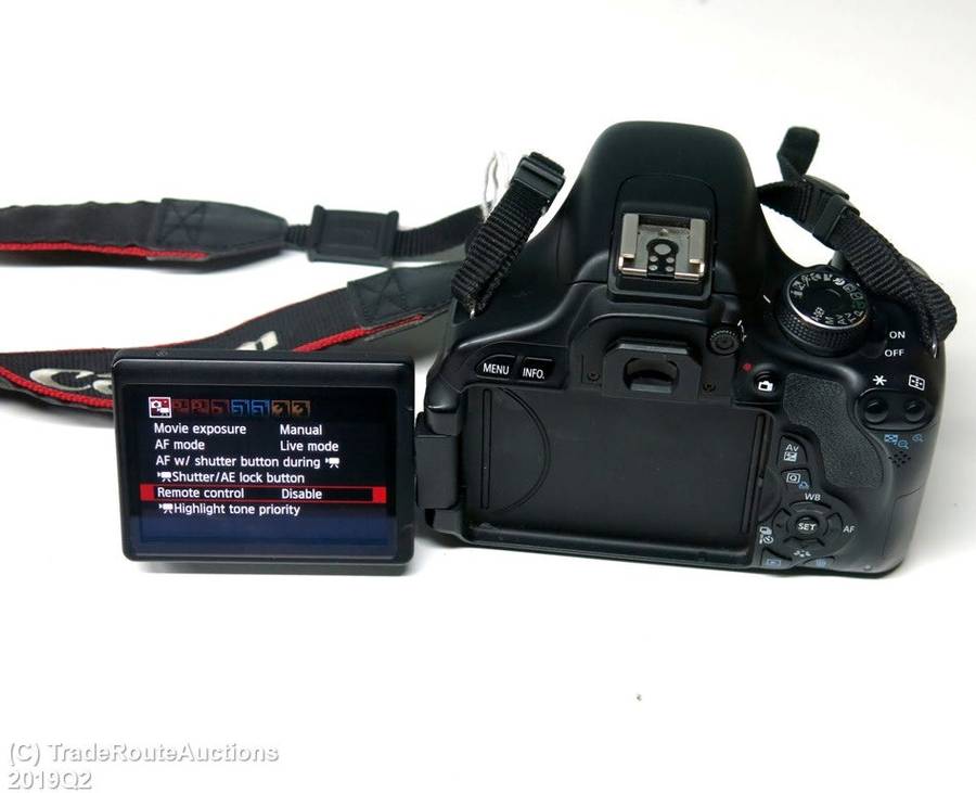 Canon EOS 600D Digital SLR CAMERA BODY ONLY - PROFESSIONAL [18 Megapixels]