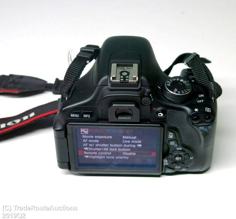 Canon EOS 600D Digital SLR CAMERA BODY ONLY - PROFESSIONAL [18 Megapixels]