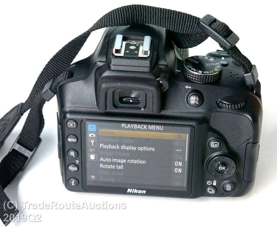 Nikon D3400 24.2 MP CMOS Digital SLR Camera body + Nikon AF-P 18-55 VR Lens Kit