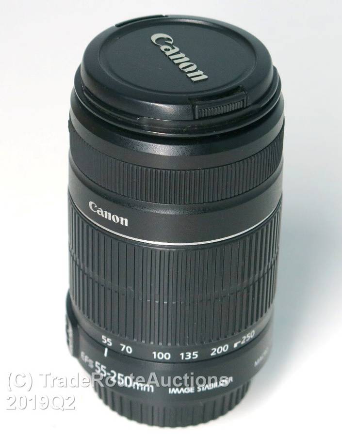 Canon EF-S 55-250m IS (Image Stabilizer) Mark ii Lens for Canon DSLR Cameras