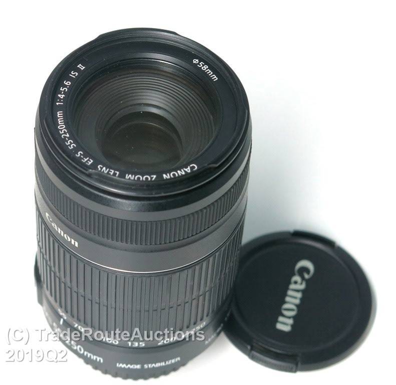 Canon EF-S 55-250m IS (Image Stabilizer) Mark ii Lens for Canon DSLR Cameras