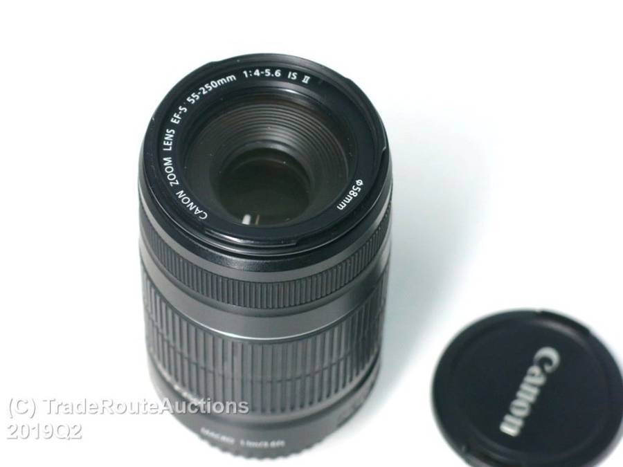 Canon EF-S 55-250m IS (Image Stabilizer) Mark ii Lens for Canon DSLR Cameras