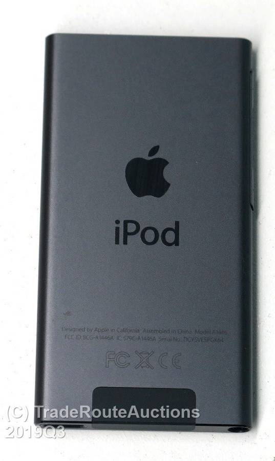 APPLE 16GB IPOD NANO - Space Grey (7TH GENERATION) | MKN52QB