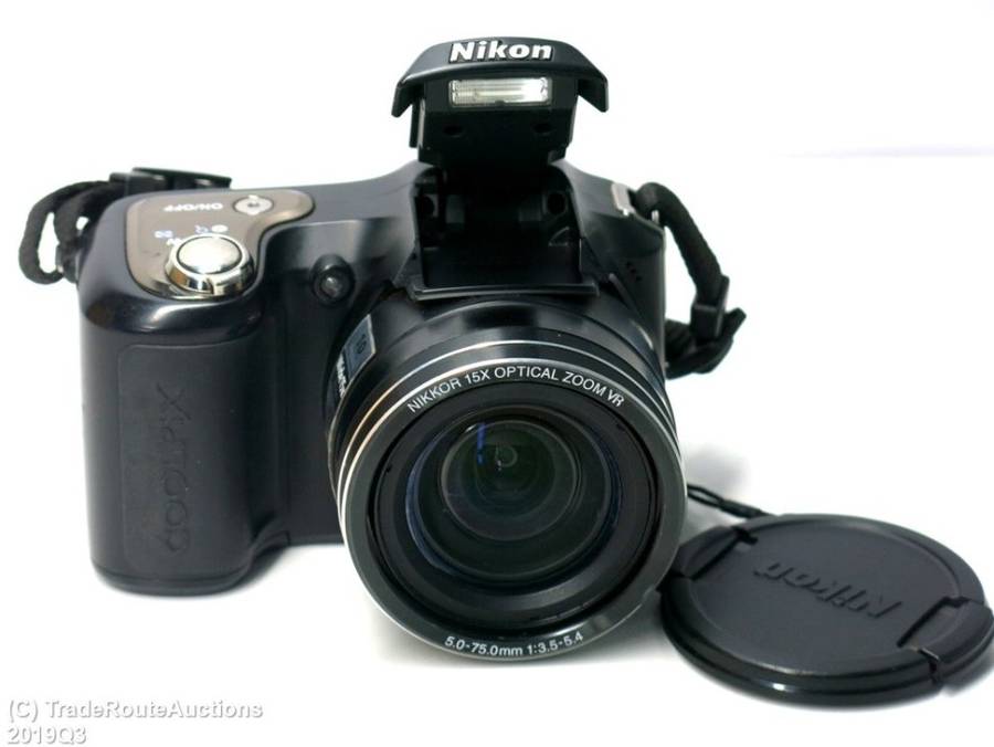 Nikon Coolpix L100 10 MP Digital Camera with 15x Optical Vibration Reduction (VR) Zoom