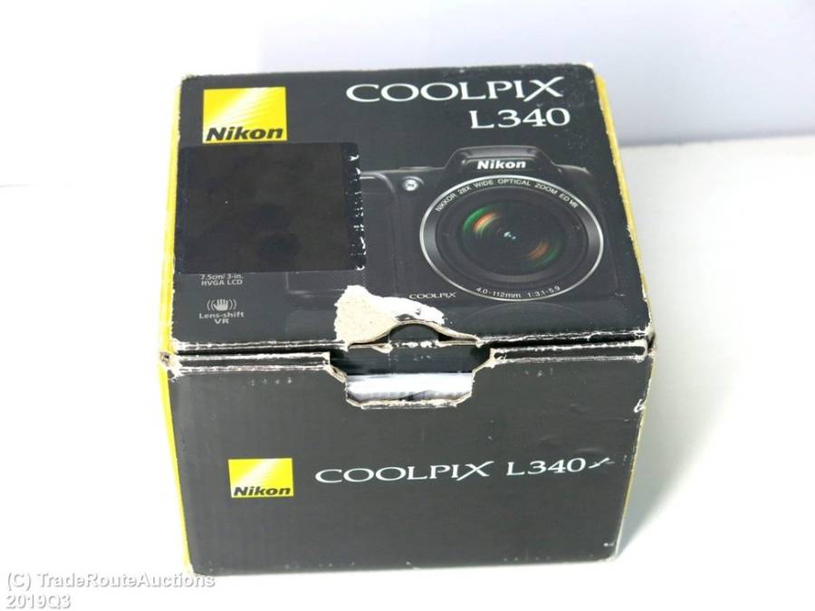 Nikon CoolPix L340 | 20 MegaPixels Digital Camera | 28x Optical Zoom HD | (Black)