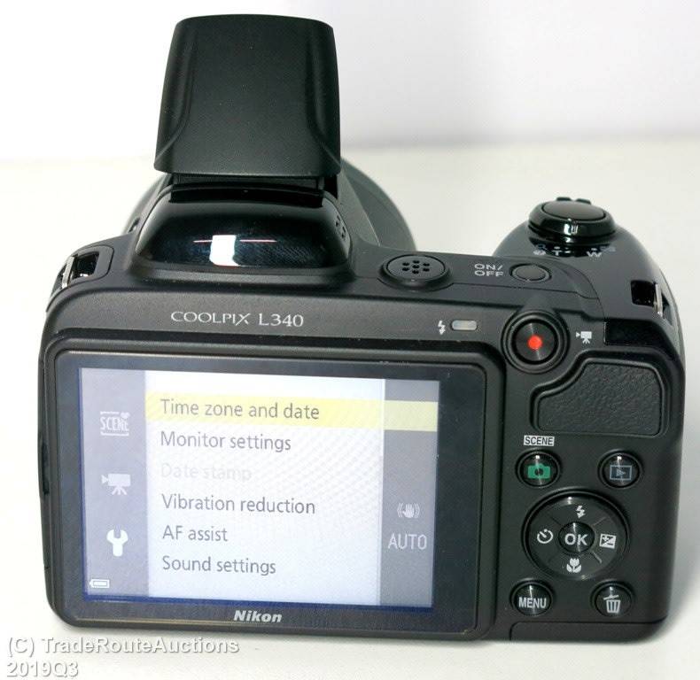 Nikon CoolPix L340 | 20 MegaPixels Digital Camera | 28x Optical Zoom HD | (Black)
