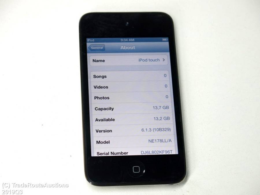 Apple iPod Touch | BLACK | 16GB | 4th Generation | NE178LL/A *** IPOD TOUCH ***