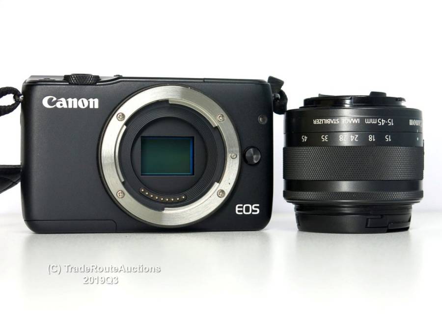 Canon EOS M10 Mirrorless Digital Camera with 15-45mm IS STM Lens