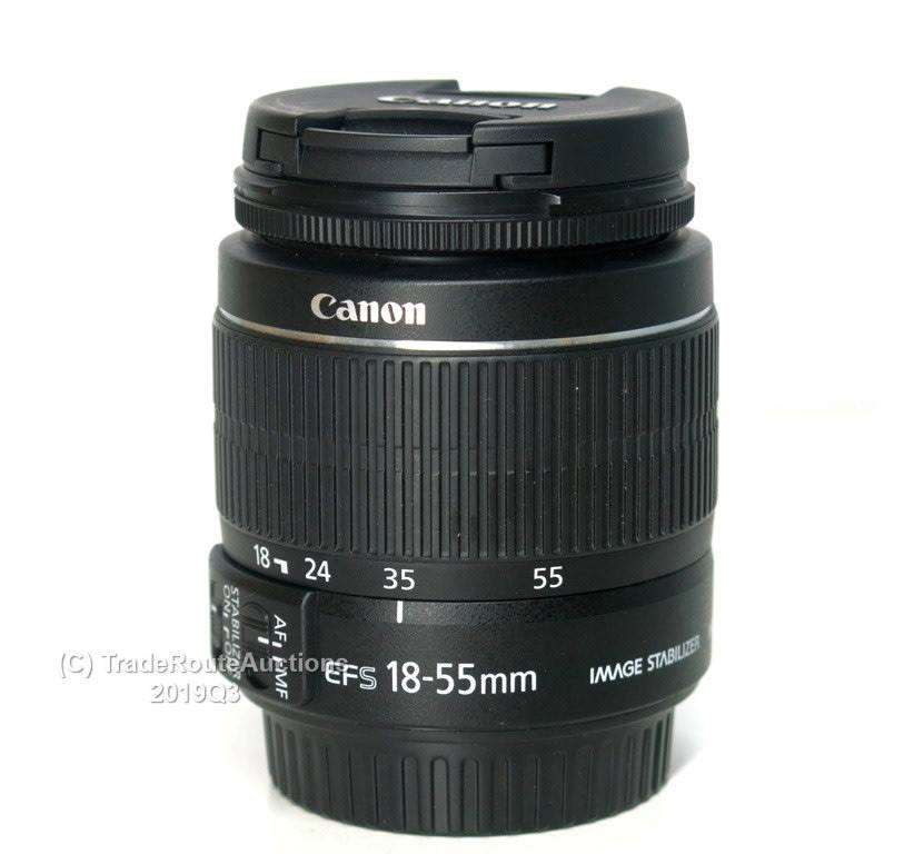 Canon EF-S 18-55mm f/3.5-5.6 IS (IMAGE STABILIZER) Lens for Canon DSLR Cameras