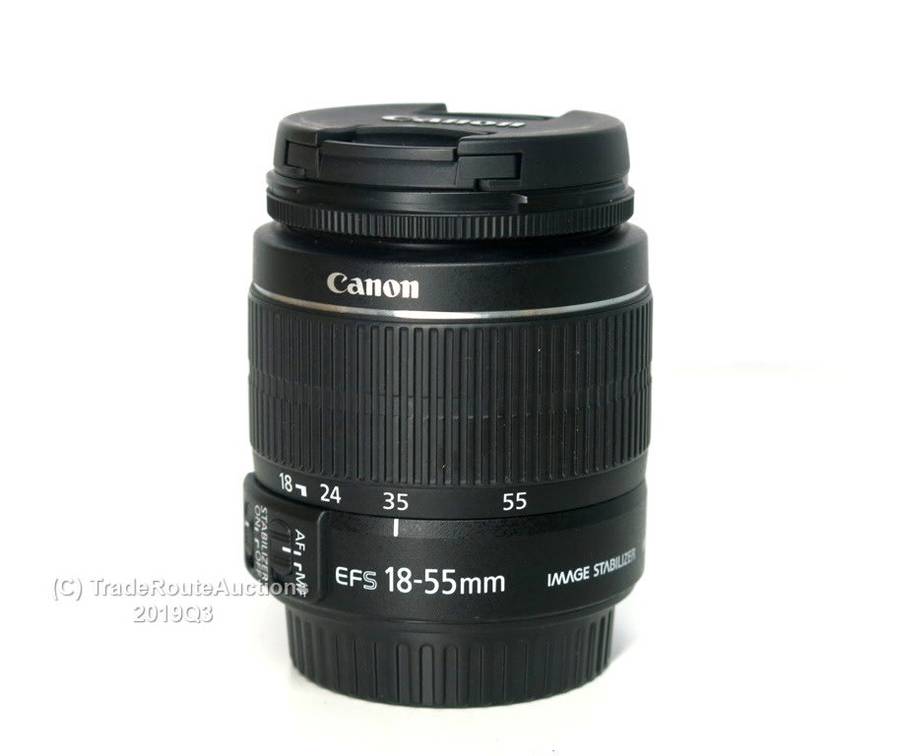 Canon EF-S 18-55mm f/3.5-5.6 IS (IMAGE STABILIZER) Lens for Canon DSLR Cameras