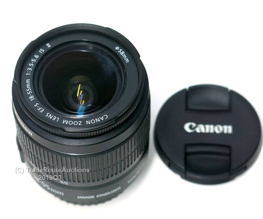 Canon EF-S 18-55mm f/3.5-5.6 IS (IMAGE STABILIZER) Lens for Canon DSLR Cameras