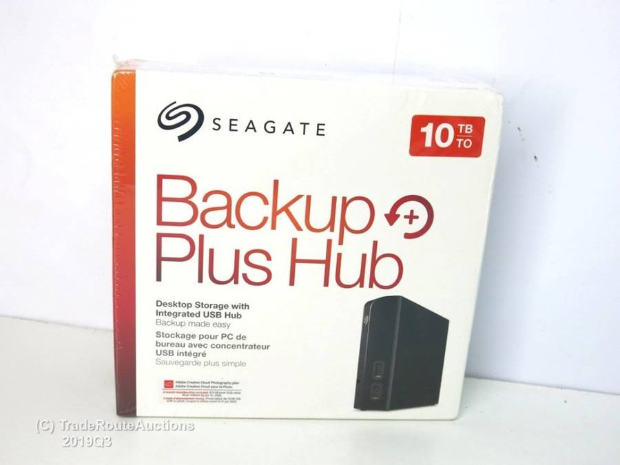 Brand new - SEAGATE 10TB BACKUP PLUS DESKTOP HUB - STEL10000400