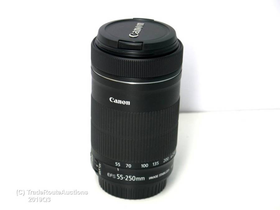 Canon EF-S 55-250m IS (Image Stabilizer) STM  Lens for Canon DSLR Cameras