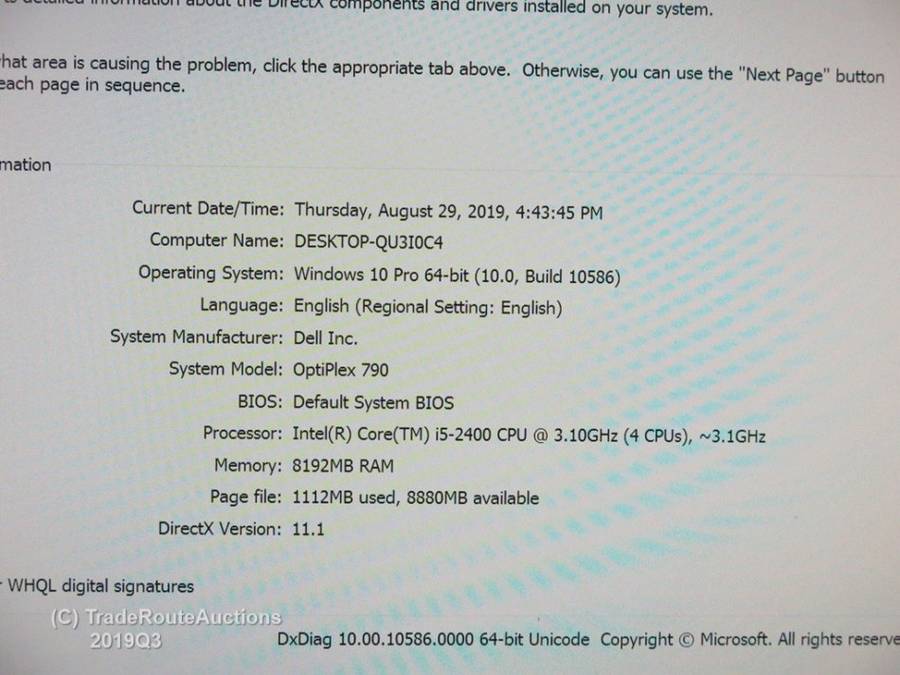 Dell  OptiPlex 790 | SFF Desktop PC | Core i5 2400 3.1Ghz | 8GB RAM | 500GB HDD DESKTOP PC
