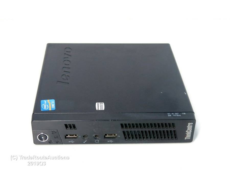 Lenovo ThinkCentre M72E M3267 MINI DESKTOP PC | Core i3 3220T CPU @ 2.8GHz | 4GB RAM | 320GB HDD