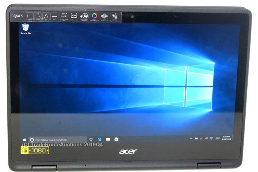 Acer Spin 5 13.3" Full HD Touch Screen Intel Core i5 7th Gen 7200U CPU 8GB RAM 256GB SSD Convertible