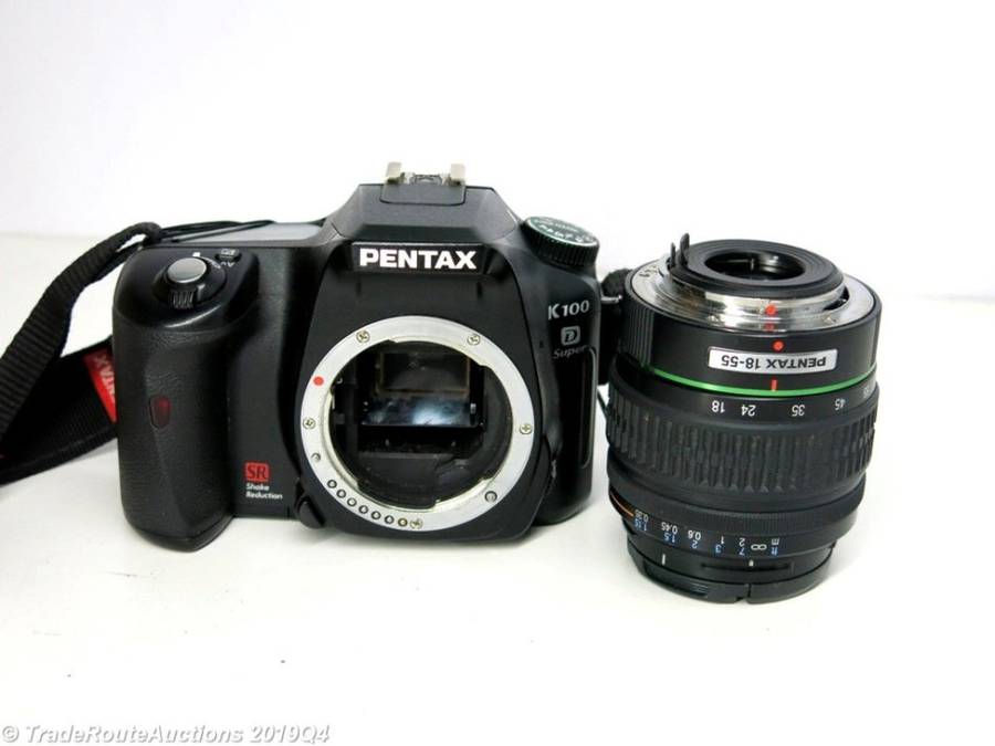 Pentax K100D Super Digital SLR Camera with 18-55mm Lens Kit