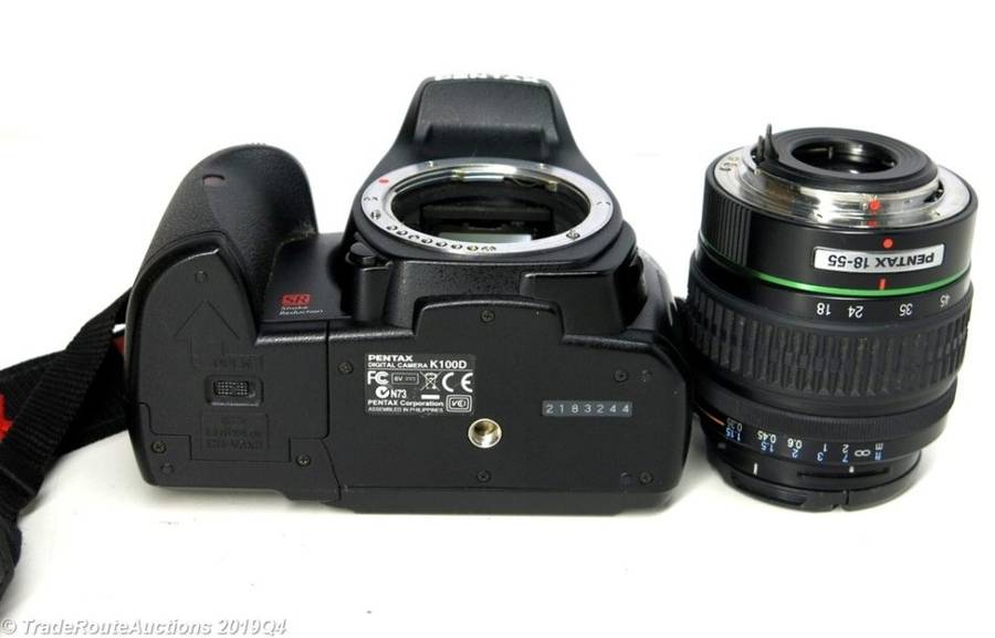 Pentax K100D Super Digital SLR Camera with 18-55mm Lens Kit