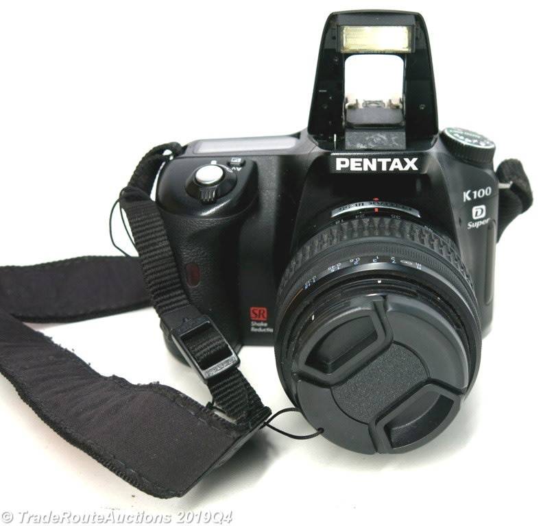 Pentax K100D Super Digital SLR Camera with 18-55mm Lens Kit