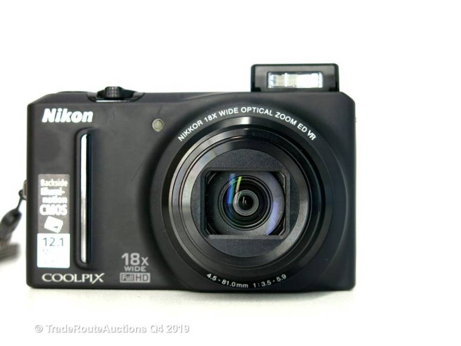 Nikon COOLPIX S9100 12.1 MP CMOS Digital Camera with 18x NIKKOR ED Wide-Angle Optical Zoom Lens