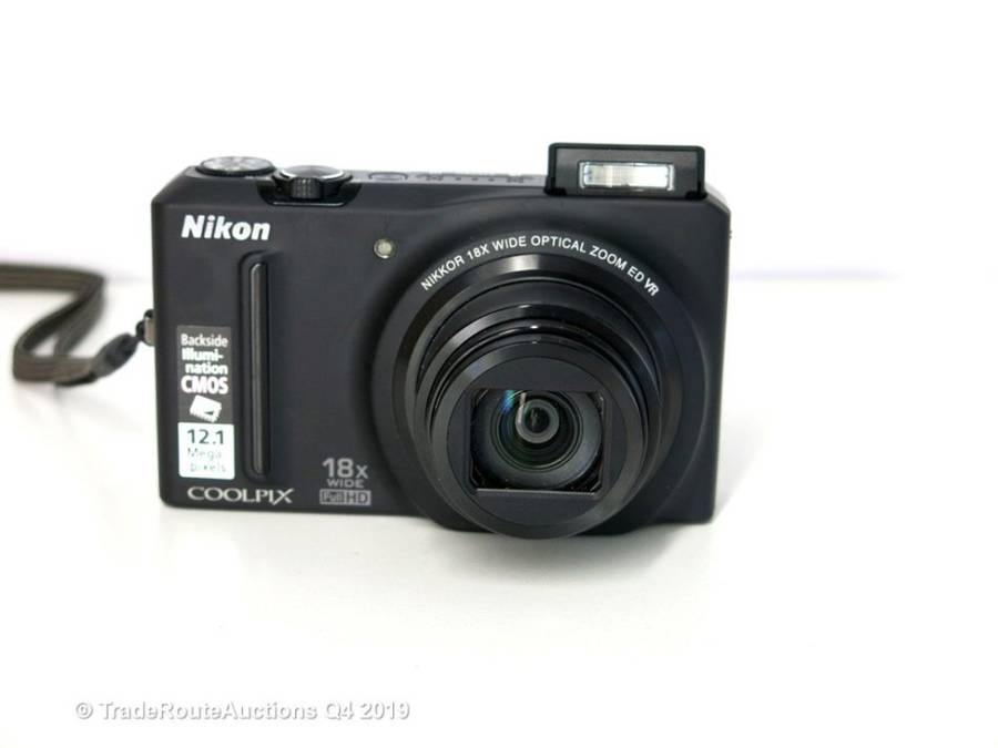 Nikon COOLPIX S9100 12.1 MP CMOS Digital Camera with 18x NIKKOR ED Wide-Angle Optical Zoom Lens