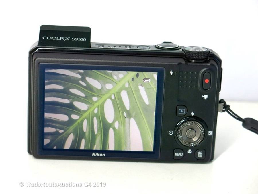 Nikon COOLPIX S9100 12.1 MP CMOS Digital Camera with 18x NIKKOR ED Wide-Angle Optical Zoom Lens
