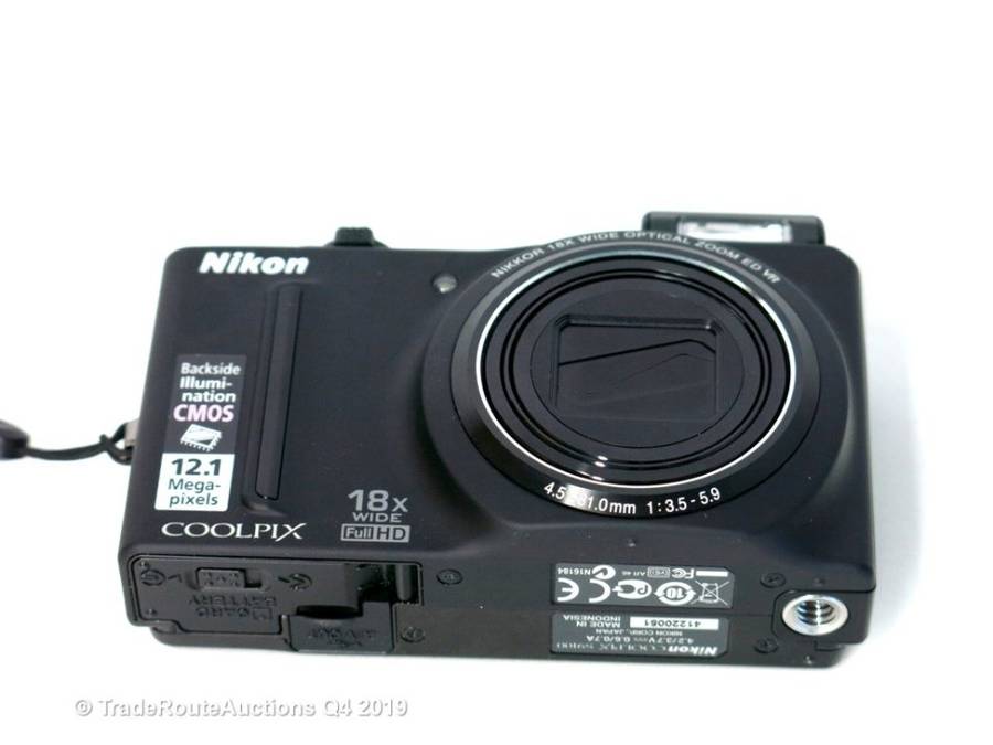 Nikon COOLPIX S9100 12.1 MP CMOS Digital Camera with 18x NIKKOR ED Wide-Angle Optical Zoom Lens