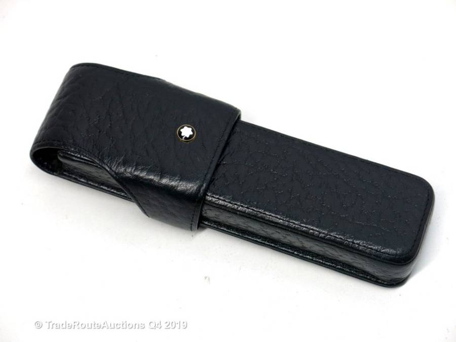 MONTBLANC Leather Case / Pen Pouch ** Mont Blanc **
